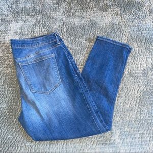 Old navy rockstar jean ankle length size 14
